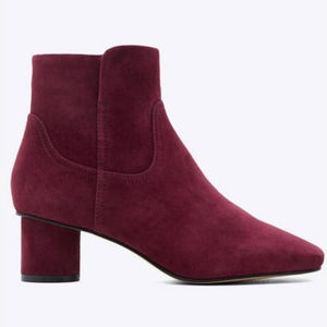 Draper James Burgundy Bethany Bootie NEW Size 10